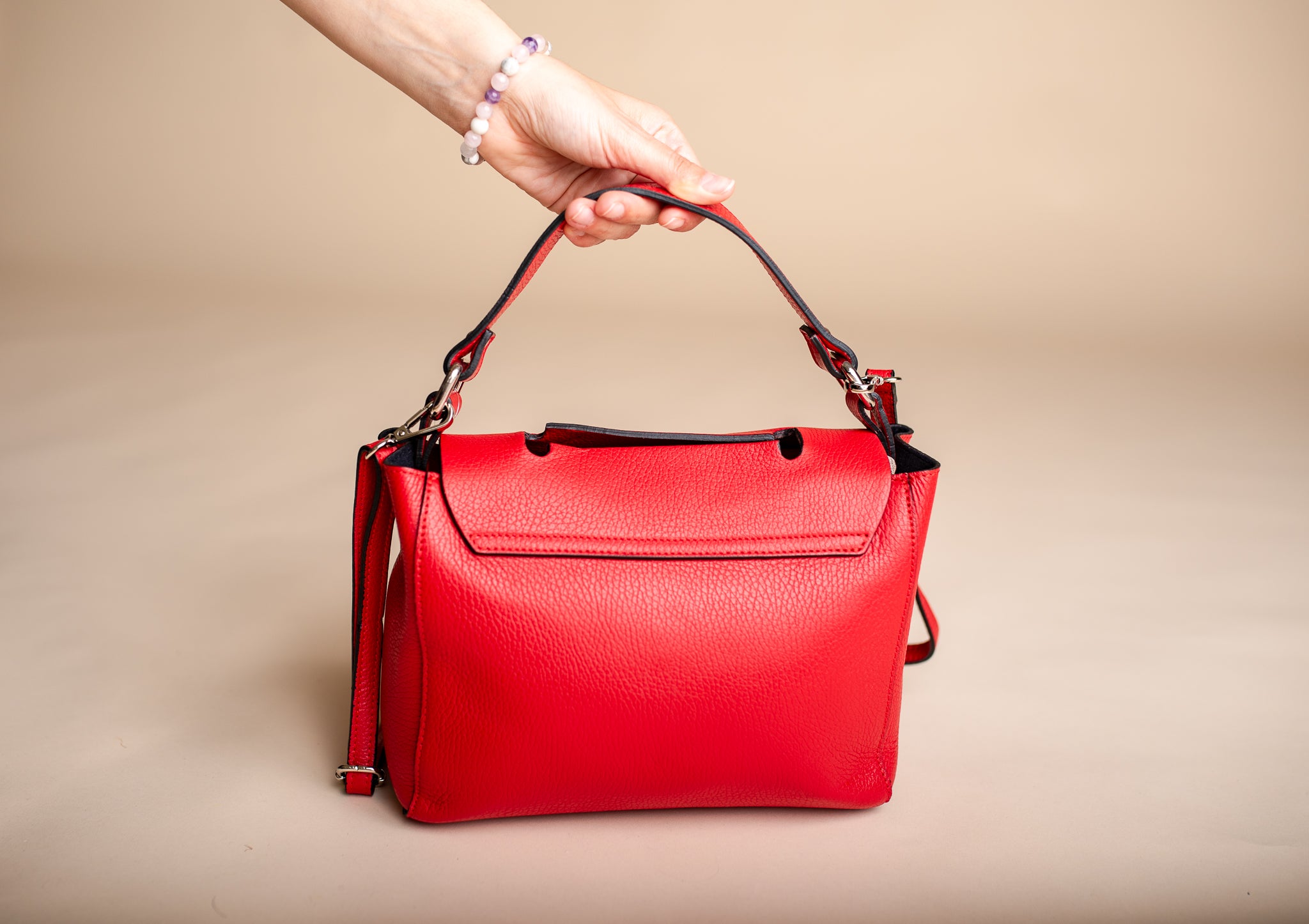 Kožená crossbody kabelka Aneta – elegantní a praktická