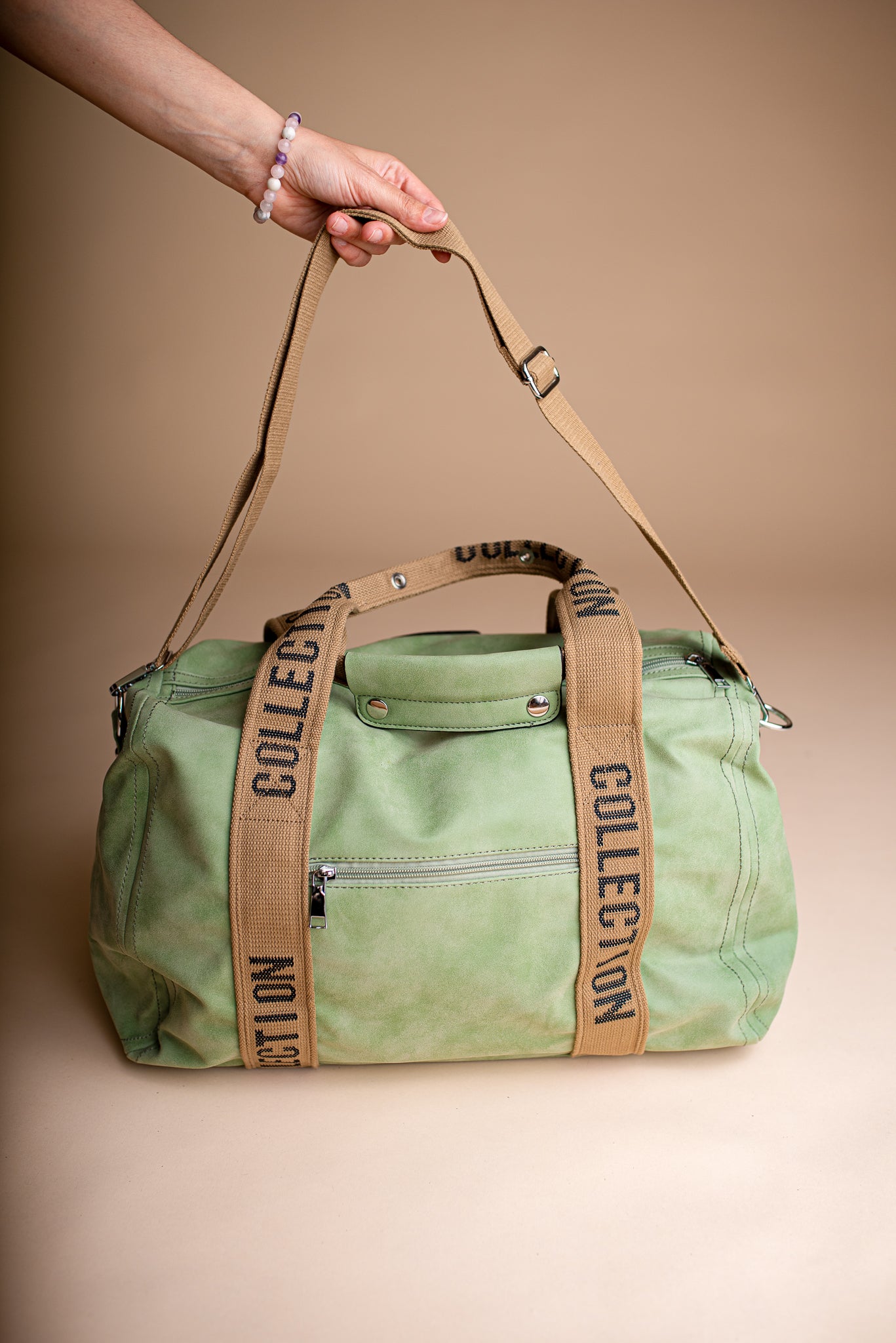 Prostorná dámská syntetická kabelka Gabi