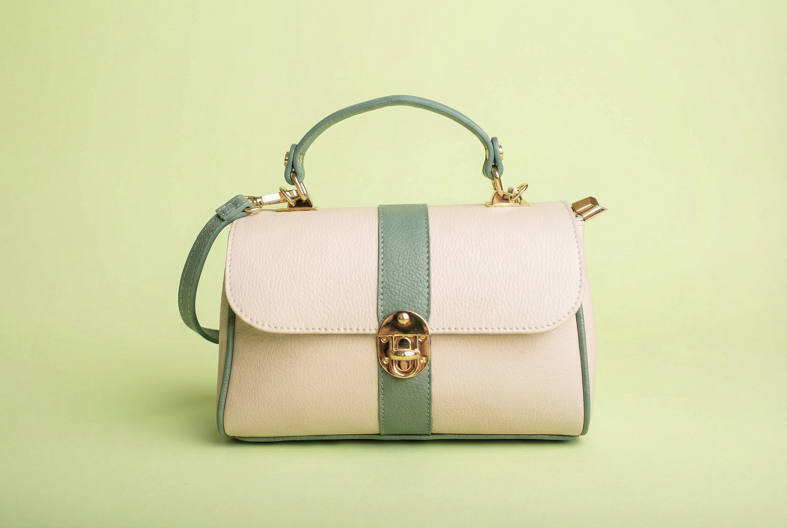 Dámská italská kožená kabelka Ivana do ruky se dvěma kapsami na zip